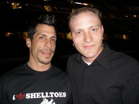 Corey and Danny Wood from NKOTB