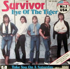 Survivor - Eye of the Tiger 45 single